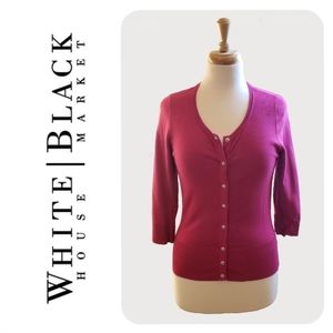 WHBM Pink Cardigan